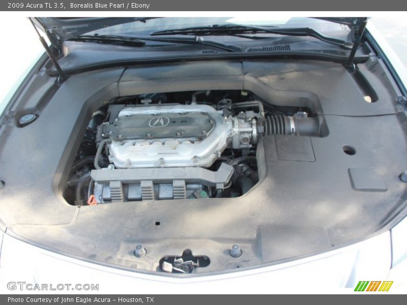 Borealis Blue Pearl / Ebony 2009 Acura TL 3.5