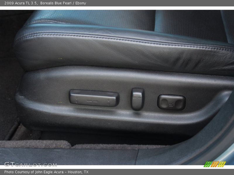 Borealis Blue Pearl / Ebony 2009 Acura TL 3.5
