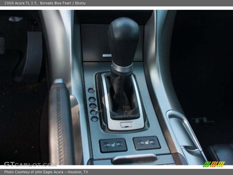 Borealis Blue Pearl / Ebony 2009 Acura TL 3.5