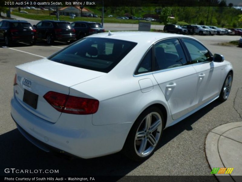 Ibis White / Black 2010 Audi S4 3.0 quattro Sedan