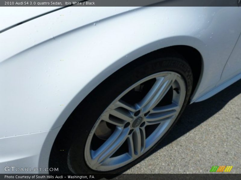 Ibis White / Black 2010 Audi S4 3.0 quattro Sedan
