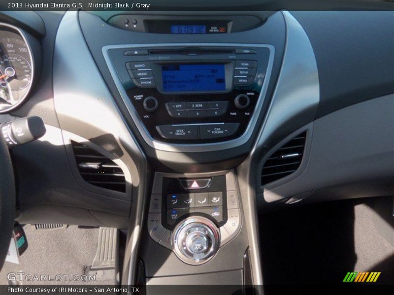 Midnight Black / Gray 2013 Hyundai Elantra GLS