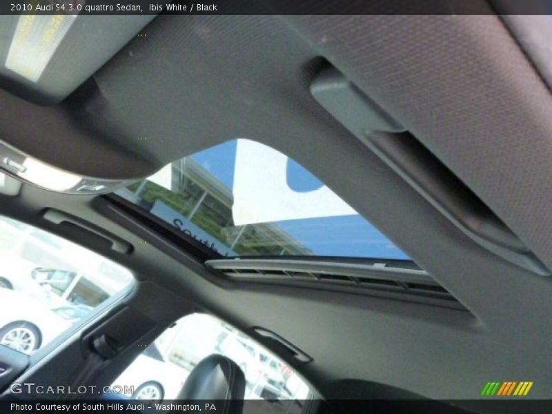 Ibis White / Black 2010 Audi S4 3.0 quattro Sedan