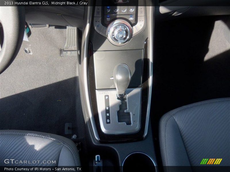 Midnight Black / Gray 2013 Hyundai Elantra GLS