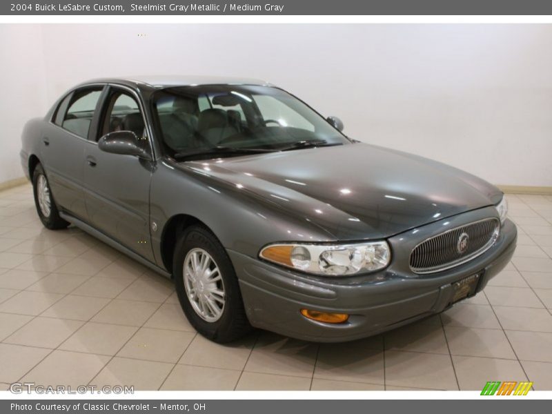 Steelmist Gray Metallic / Medium Gray 2004 Buick LeSabre Custom