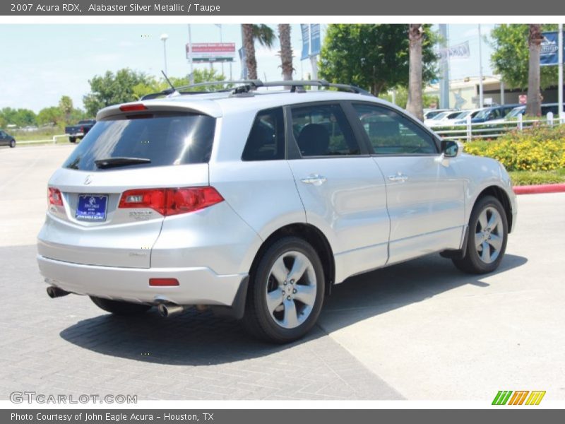 Alabaster Silver Metallic / Taupe 2007 Acura RDX