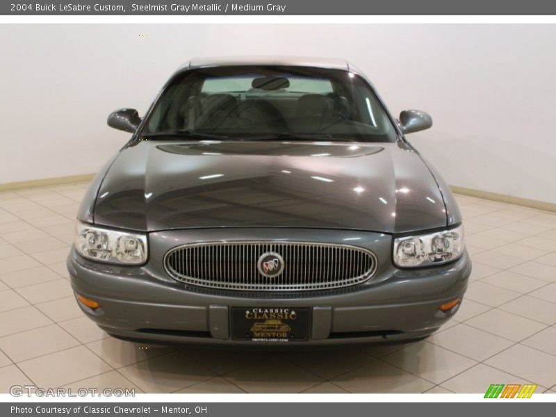 Steelmist Gray Metallic / Medium Gray 2004 Buick LeSabre Custom