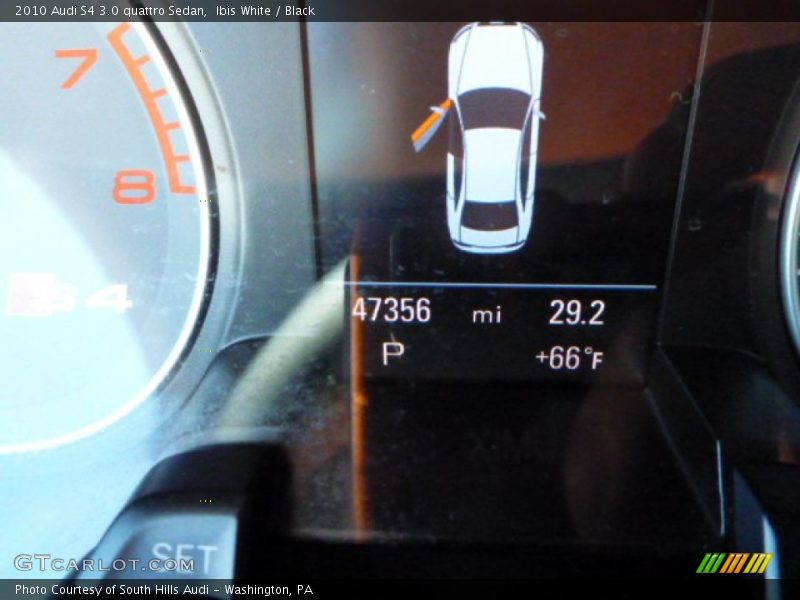 Ibis White / Black 2010 Audi S4 3.0 quattro Sedan