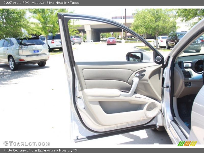 Alabaster Silver Metallic / Taupe 2007 Acura RDX