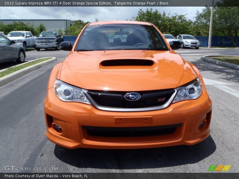  2013 Impreza WRX STi 4 Door Orange Special Edition Tangerine Orange Pearl