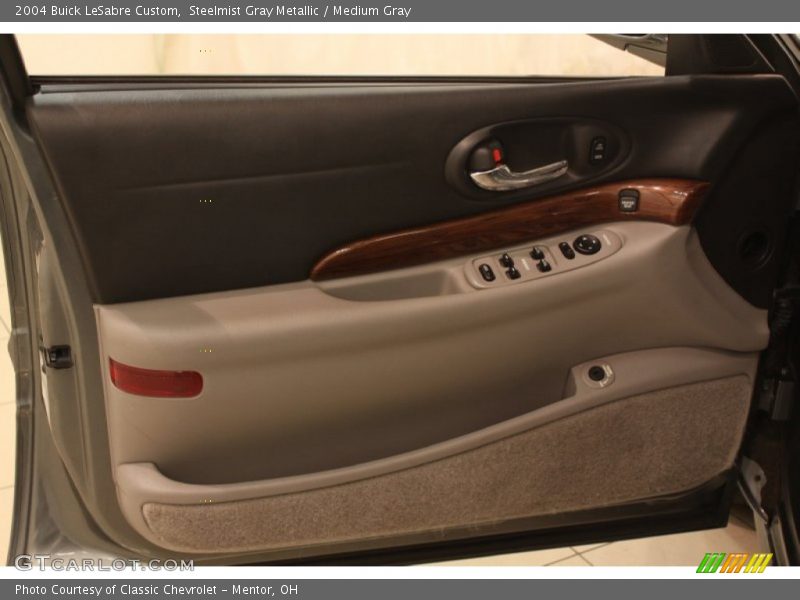 Steelmist Gray Metallic / Medium Gray 2004 Buick LeSabre Custom