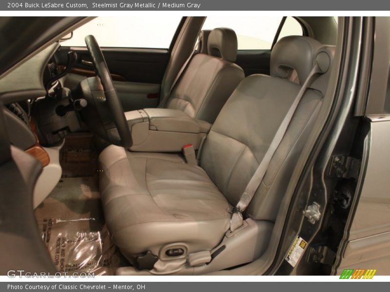 Steelmist Gray Metallic / Medium Gray 2004 Buick LeSabre Custom