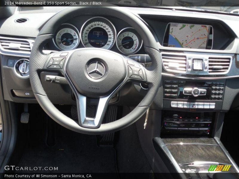 Black / Black 2014 Mercedes-Benz E 350 Sport Sedan