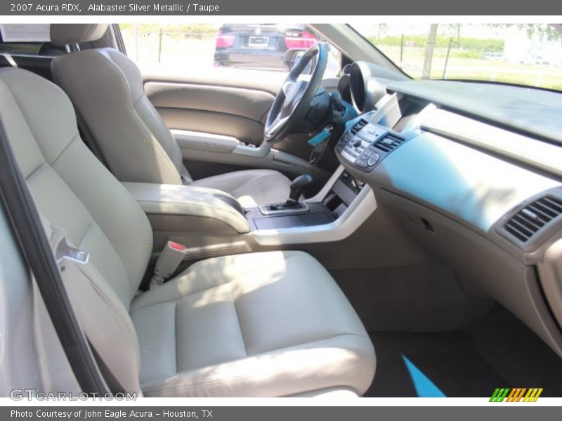 Alabaster Silver Metallic / Taupe 2007 Acura RDX