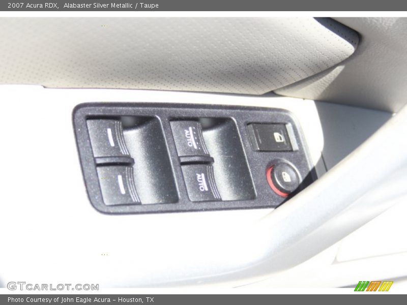 Alabaster Silver Metallic / Taupe 2007 Acura RDX