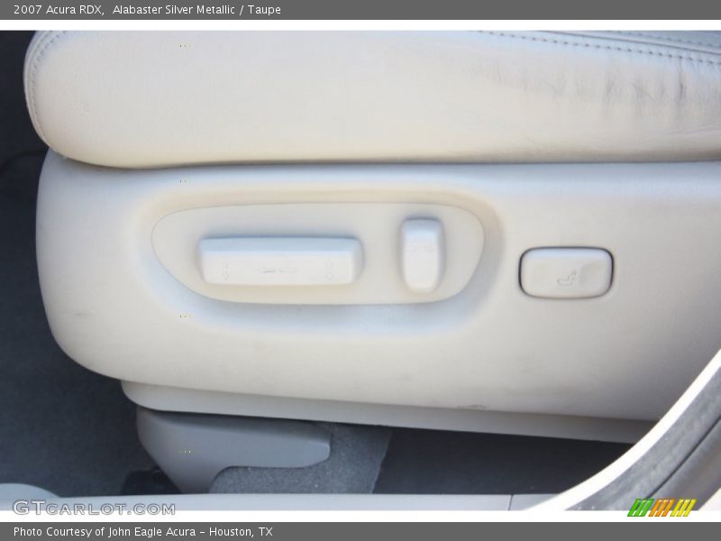 Alabaster Silver Metallic / Taupe 2007 Acura RDX