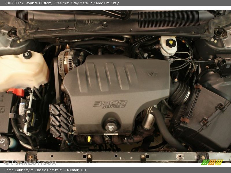 Steelmist Gray Metallic / Medium Gray 2004 Buick LeSabre Custom