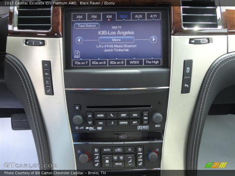 Black Raven / Ebony 2013 Cadillac Escalade ESV Platinum AWD