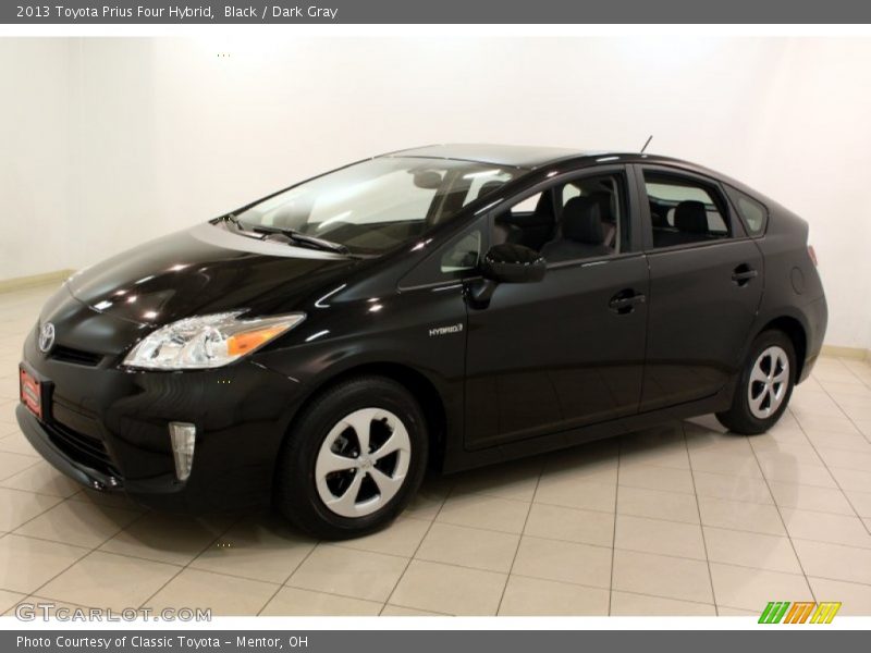 Black / Dark Gray 2013 Toyota Prius Four Hybrid