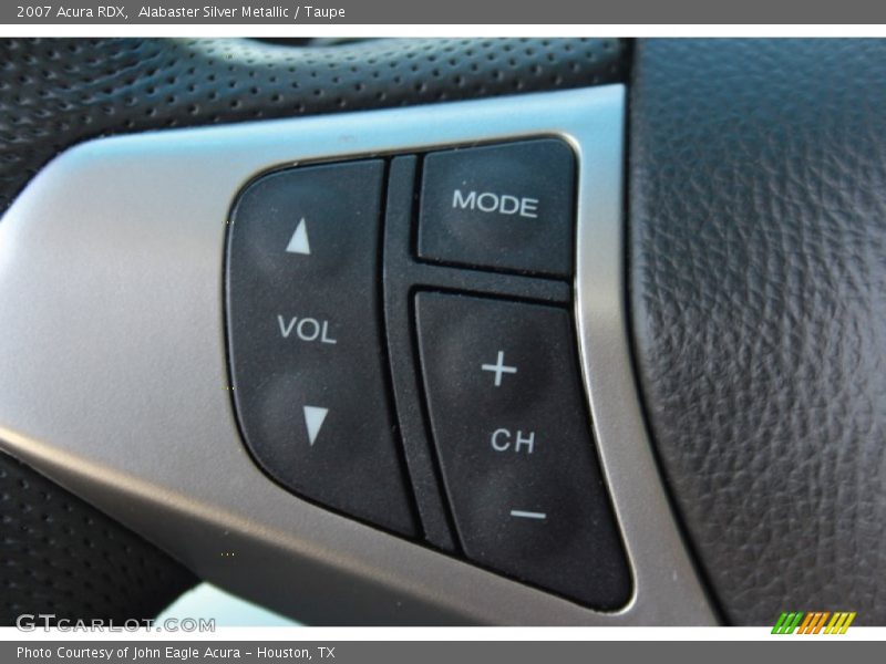 Alabaster Silver Metallic / Taupe 2007 Acura RDX