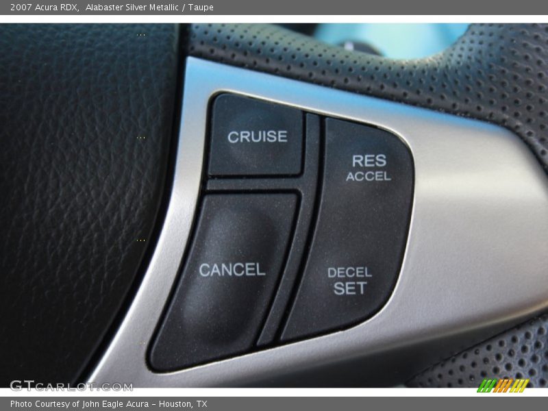 Alabaster Silver Metallic / Taupe 2007 Acura RDX