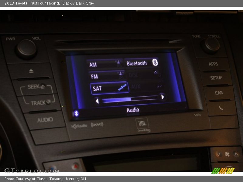 Black / Dark Gray 2013 Toyota Prius Four Hybrid