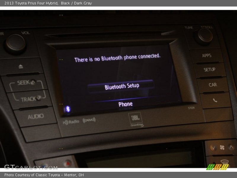 Black / Dark Gray 2013 Toyota Prius Four Hybrid