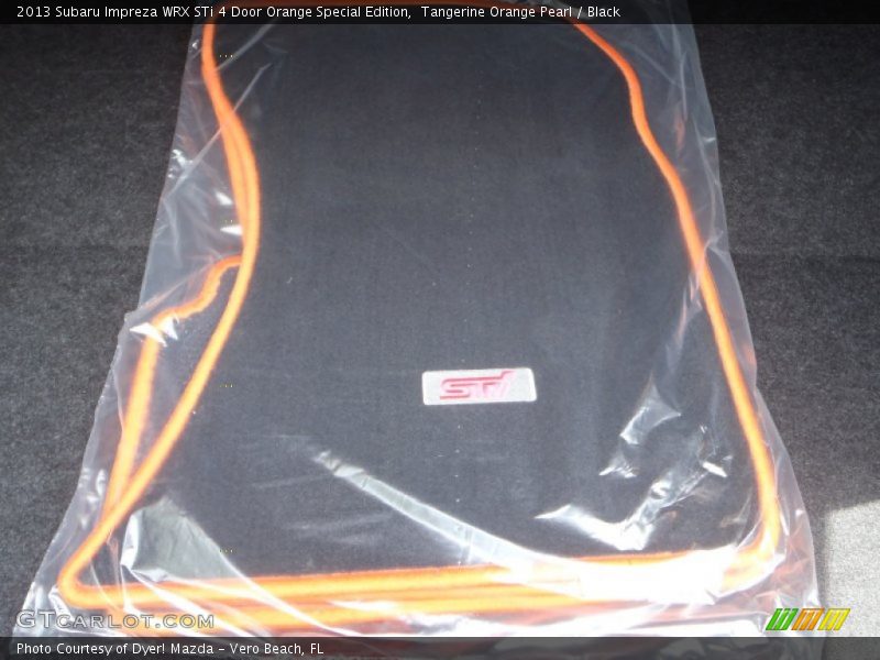 Floor Mats - 2013 Subaru Impreza WRX STi 4 Door Orange Special Edition