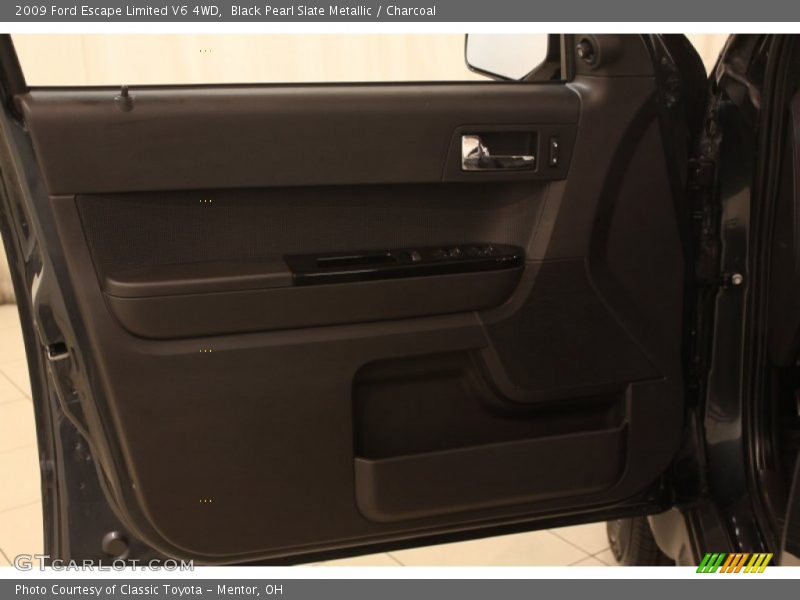 Black Pearl Slate Metallic / Charcoal 2009 Ford Escape Limited V6 4WD