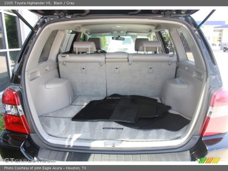 Black / Gray 2005 Toyota Highlander V6