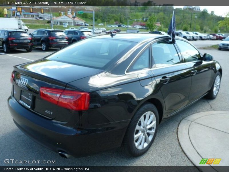 Brilliant Black / Black 2012 Audi A6 2.0T Sedan