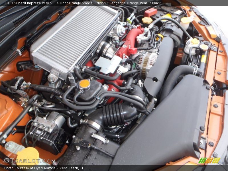  2013 Impreza WRX STi 4 Door Orange Special Edition Engine - 2.5 Liter STi Turbocharged DOHC 16-Valve DAVCS Flat 4 Cylinder