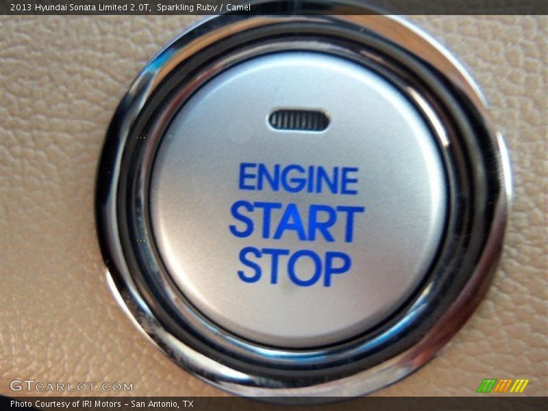 Sparkling Ruby / Camel 2013 Hyundai Sonata Limited 2.0T