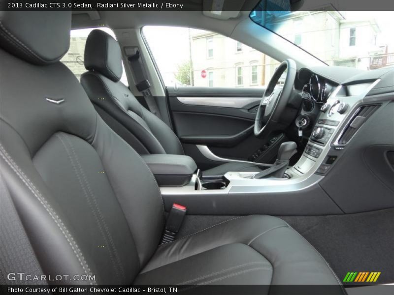 Radiant Silver Metallic / Ebony 2013 Cadillac CTS 3.0 Sedan
