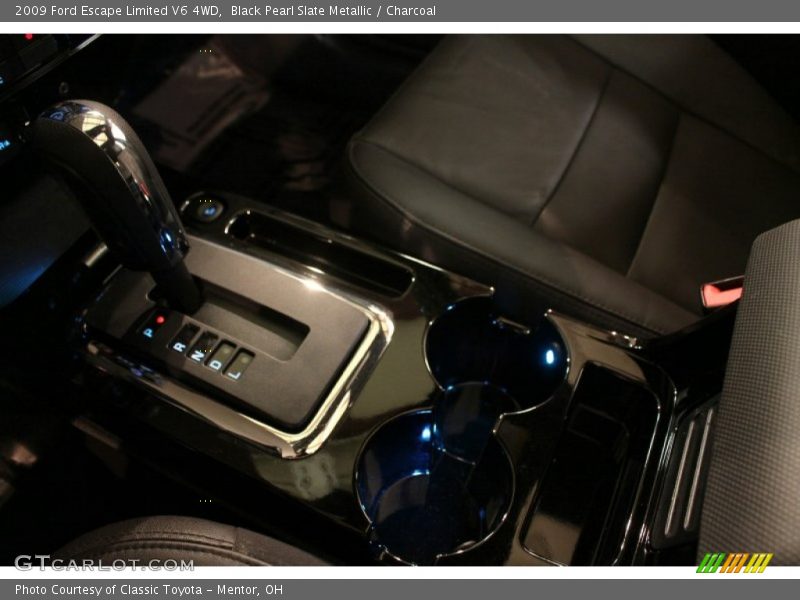Black Pearl Slate Metallic / Charcoal 2009 Ford Escape Limited V6 4WD
