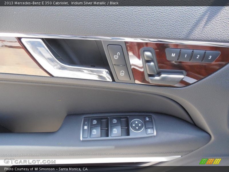 Iridium Silver Metallic / Black 2013 Mercedes-Benz E 350 Cabriolet