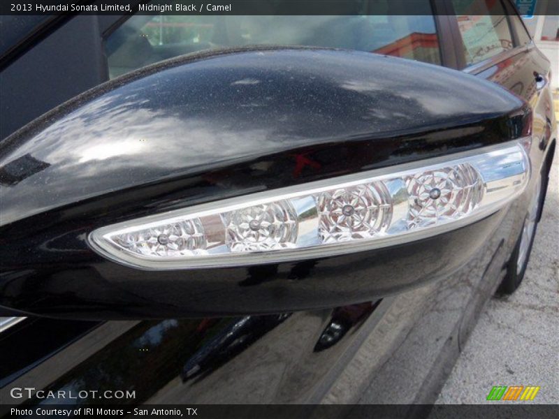 Midnight Black / Camel 2013 Hyundai Sonata Limited