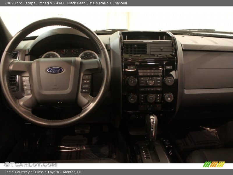 Black Pearl Slate Metallic / Charcoal 2009 Ford Escape Limited V6 4WD