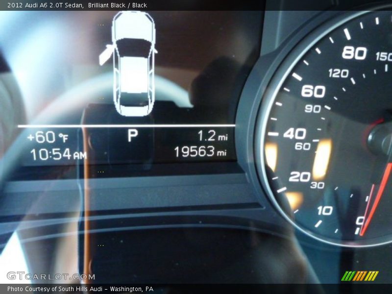 Brilliant Black / Black 2012 Audi A6 2.0T Sedan