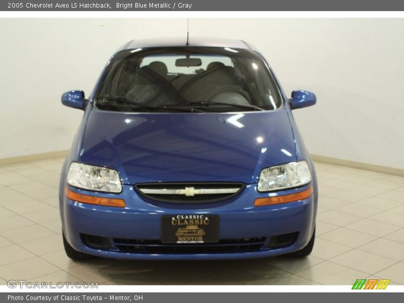 Bright Blue Metallic / Gray 2005 Chevrolet Aveo LS Hatchback