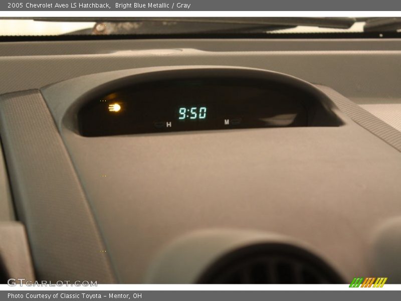Bright Blue Metallic / Gray 2005 Chevrolet Aveo LS Hatchback