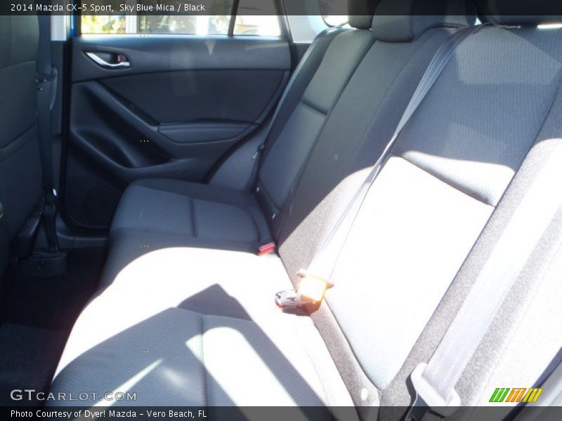 Sky Blue Mica / Black 2014 Mazda CX-5 Sport