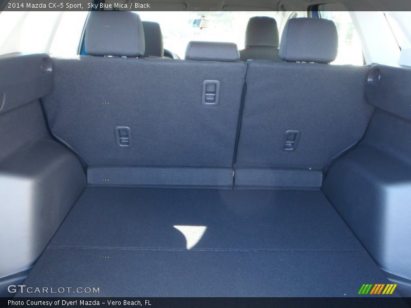 Sky Blue Mica / Black 2014 Mazda CX-5 Sport