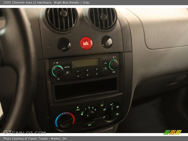 Bright Blue Metallic / Gray 2005 Chevrolet Aveo LS Hatchback