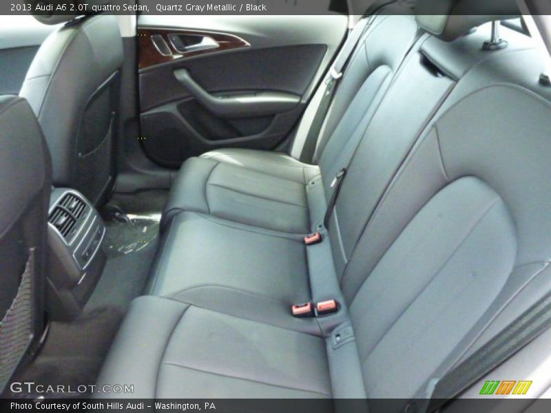 Quartz Gray Metallic / Black 2013 Audi A6 2.0T quattro Sedan