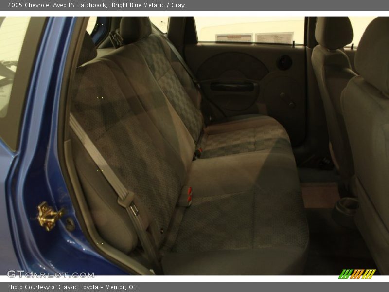Bright Blue Metallic / Gray 2005 Chevrolet Aveo LS Hatchback