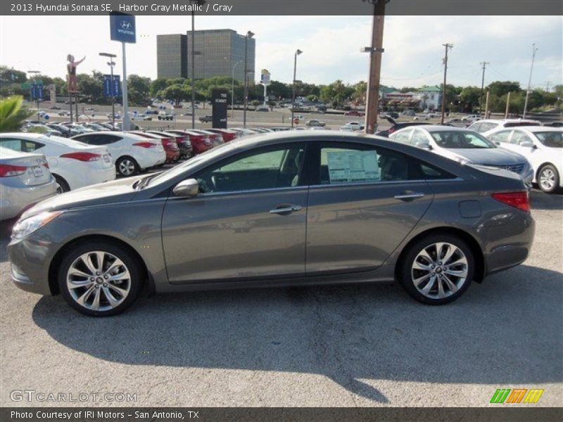 Harbor Gray Metallic / Gray 2013 Hyundai Sonata SE