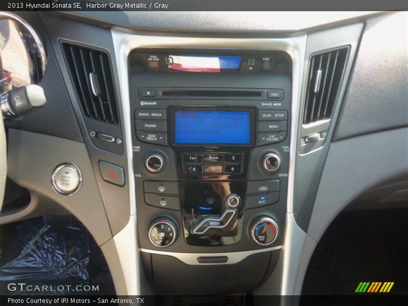 Harbor Gray Metallic / Gray 2013 Hyundai Sonata SE