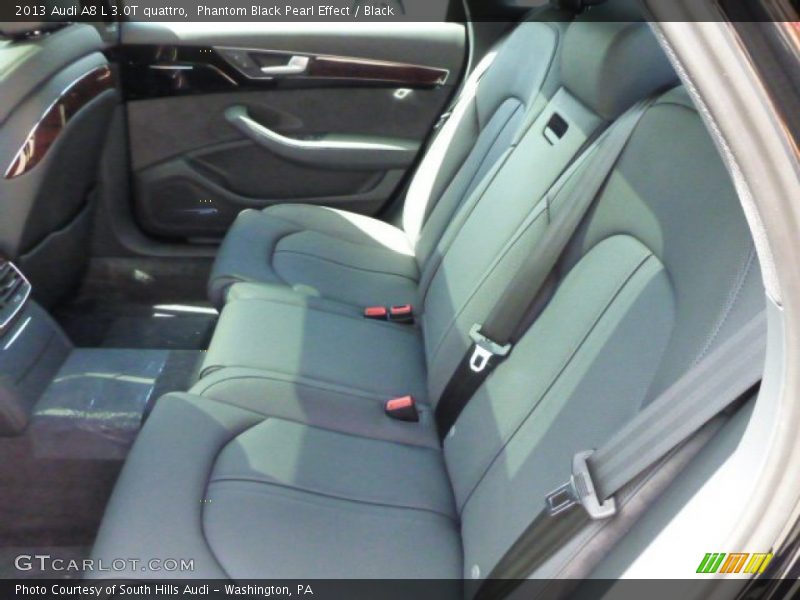 Phantom Black Pearl Effect / Black 2013 Audi A8 L 3.0T quattro
