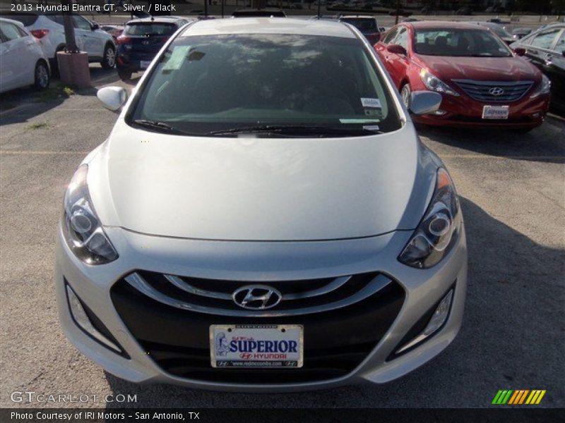 Silver / Black 2013 Hyundai Elantra GT